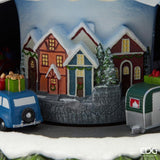 edg enzo de gasperi edg enzo de gasperi diorama pino natale h 46 cm d 31 cm musica movimento e led multicolor ean 8059824561886