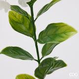 edg enzo de gasperi edg enzo de gasperi lilla ramo x3 con foglie anti uv pianta artificiale h 56 cm bianco ean 8059824658227