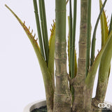 edg enzo de gasperi edg enzo de gasperi pianta artificiale palma areca vogue con vaso h210 cm pianta decorativa realistica design moderno ean 8059824655035