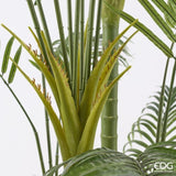 edg enzo de gasperi edg enzo de gasperi pianta artificiale palma areca vogue con vaso h270 cm pianta decorativa realistica design moderno ean 8059824655011