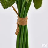 edg enzo de gasperi edg enzo de gasperi rosa bouquet x9 con foglie h 46 cm pianta artificiale colore giallo ean 8059824634047