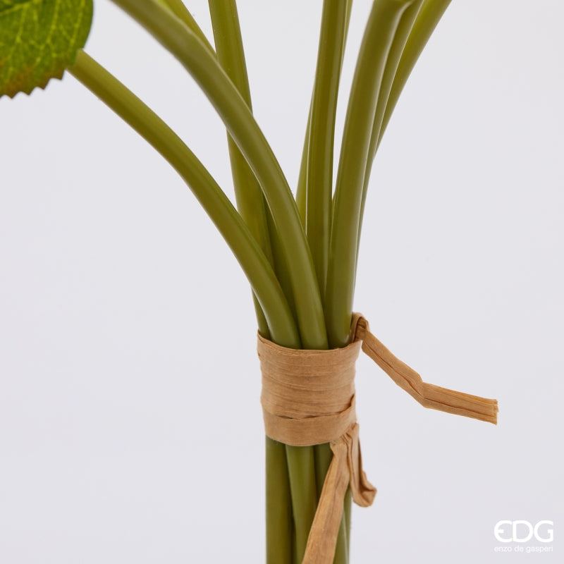 edg enzo de gasperi edg enzo de gasperi rosa bouquet x9 con foglie h 46 cm pianta artificiale colore rosa ean 8059824634108