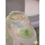 edg enzo de gasperi edg enzo de gasperi vaso macula trapezio h 23 cm d 27 cm waterproof vetro mix orange ean 8059824618856