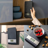 guzzini guzzini bilancia da cucina digitale sous chef antracite bilancia elettronica precisa design moderno ean 8008392423997