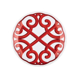 guzzini guzzini set 6 posti tavola harmonia natalizia porcellana bianco rosso 18 pz ean 8008392412441