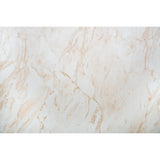 Piano tavolo HPL 80×80 cm sp. 10 mm finitura Calacatta effetto marmo bianco, antigraffio e impermeabile.
