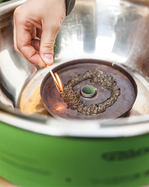 lotusgrill lotusgrill barbecue portatile 43 5 x 43 5 x 25 7 cm per esterno rosso ean 4260023010899