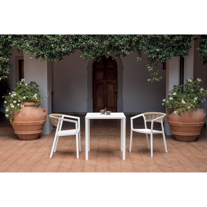moia greenwood moia greenwood sedia lione in polipropilene bianco con corda paglia sedia outdoor impilabile resistente uv ean 8013054838521