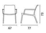 moia greenwood moia greenwood poltrona balcony set valencia resina mattone poltrona outdoor impilabile in polipropilene resistente uv ean 8013054838132