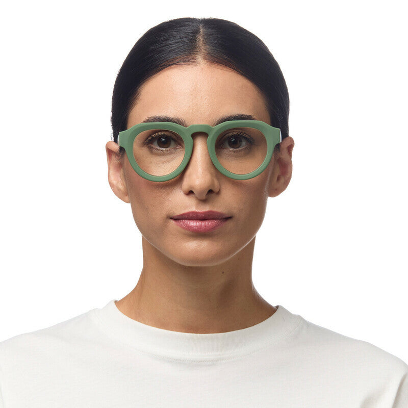 okkia okkia occhiale da lettura mod zeno soft touch anti luce blu verde diottrie 1 50 ean 8056211370939