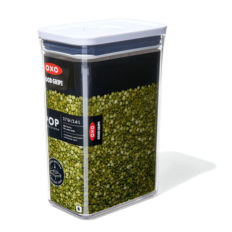 oxo oxo good grips contenitore pop rettangolare medio 26 lt ean 719812685014
