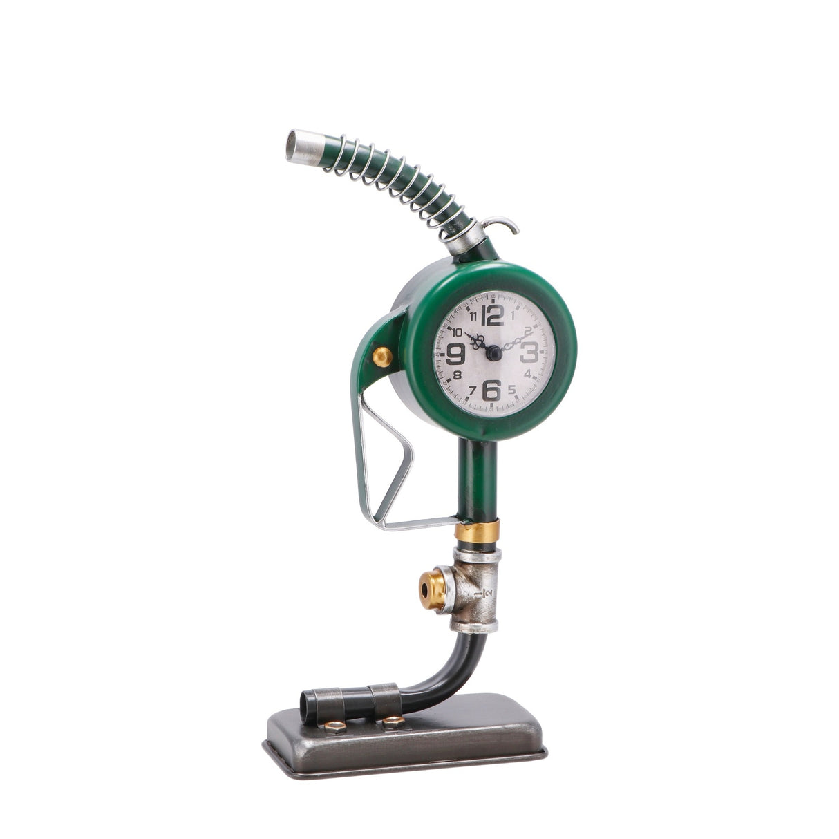 regalo italiano regalo italiano orologio decorativo distributore benzina retro ass in metallo 18 x 9 x 37 cm 1 pz ean 8057586191976