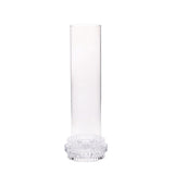regalo italiano regalo italiano portacandela in vetro borosilicato d 11 cm h 32 cm trasparente ean 8057586201477