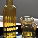 wd lifestyle wd lifestyle set 2 bicchieri in acrilico 370 ml ambra ean 8033040744988