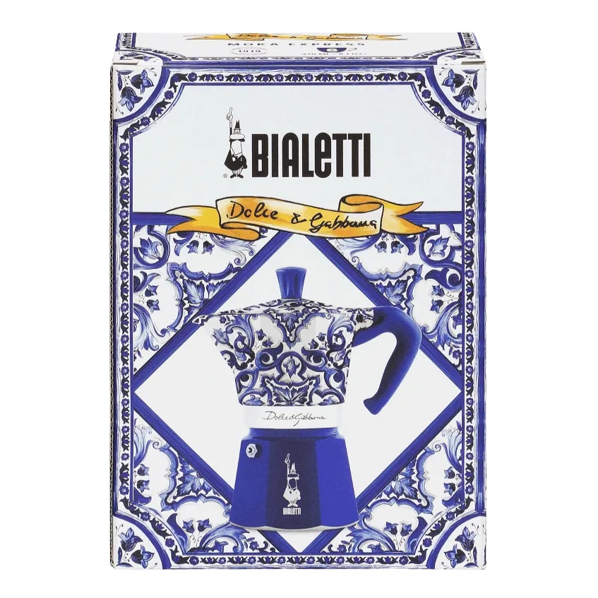 bialetti bialetti moka express dolcegabbana blu mediterraneo 6 tazze ean 8006363042956
