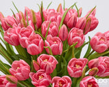 edg enzo de gasperi edg enzo de gasperi bouquete tulipano chiuso x4 h 40 cm con bocciolo mauve ean 8059824612823