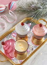 edg enzo de gasperi edg enzo de gasperi candela cupcake natale h 145 cm d 12 cm waterlily moss ean 8059824566867