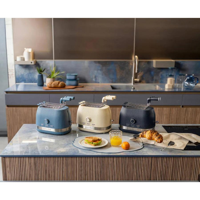 guzzini guzzini tostapane con pinze richiudibili sous chef antracite tostapane design pratico per cucina ean 8008392424017