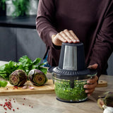 guzzini guzzini tritatutto elettrico sous chef antracite trita alimenti compatto design moderno per cucina ean 8008392424130