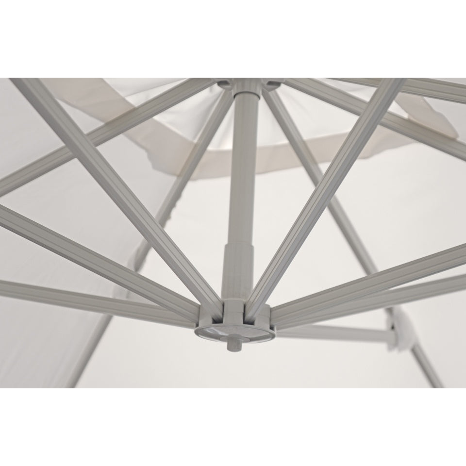 moia greenwood moia greenwood ombrellone colorado 3 x 4 m in alluminio seta ombrellone outdoor con telo in poliestere ecru design moderno ean 8013054837760