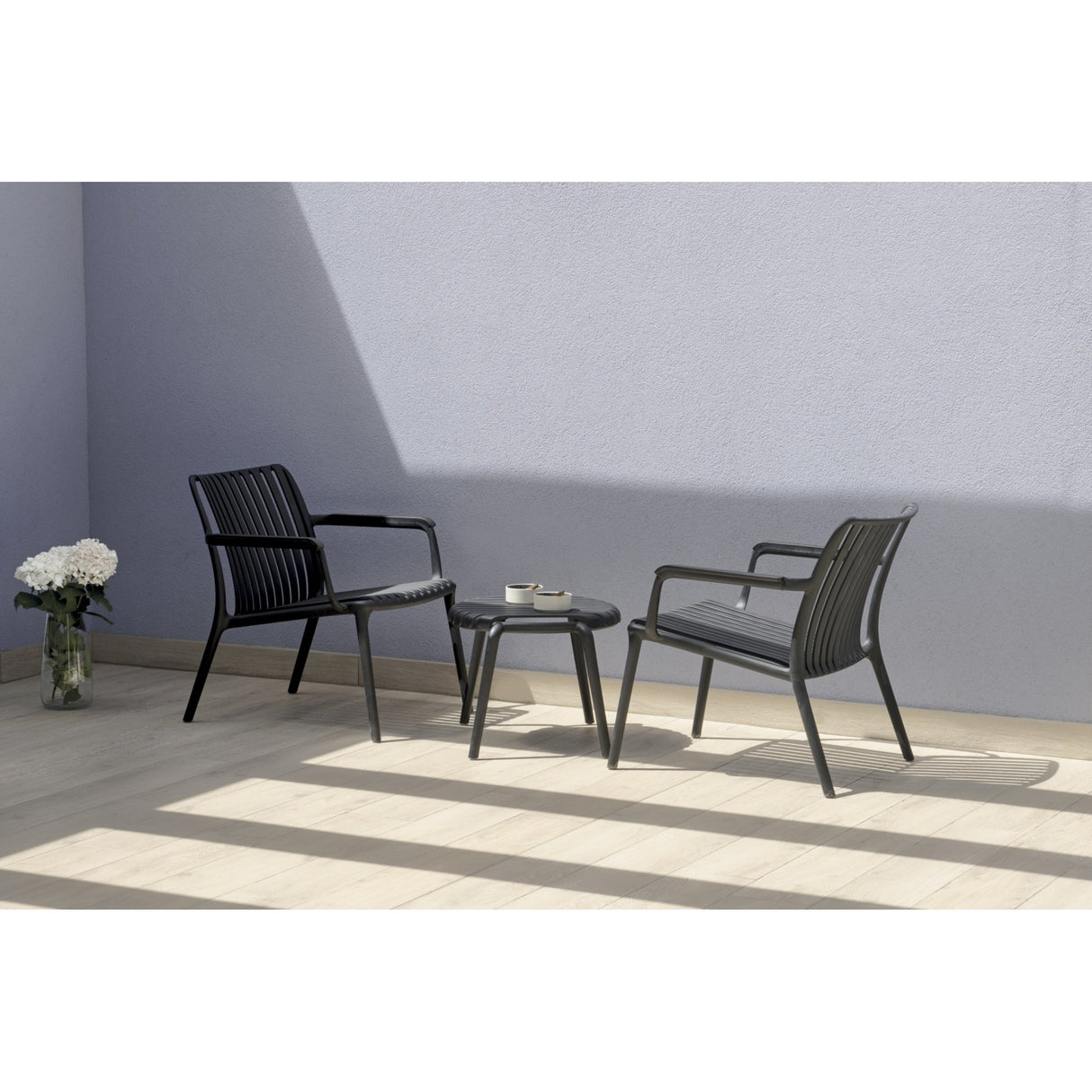 moia greenwood moia greenwood tavolino balcony set valencia in resina verde tavolino in polipropilene con fibra di vetro design outdoor ean 8013054838163