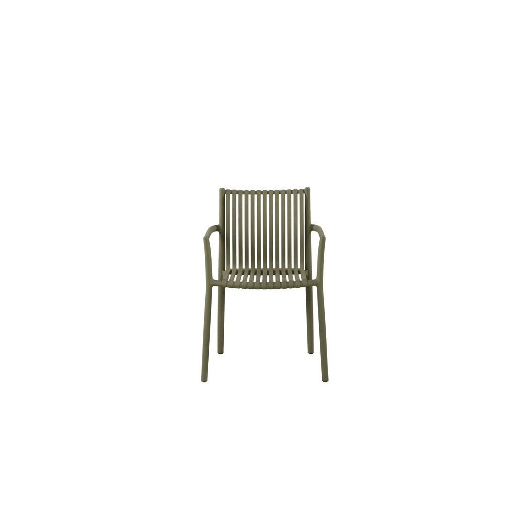 moia greenwood moia greenwood sedia poltrona siena in polipropilene verde a listelli sedia outdoor impilabile resistente uv ean 8013054838415