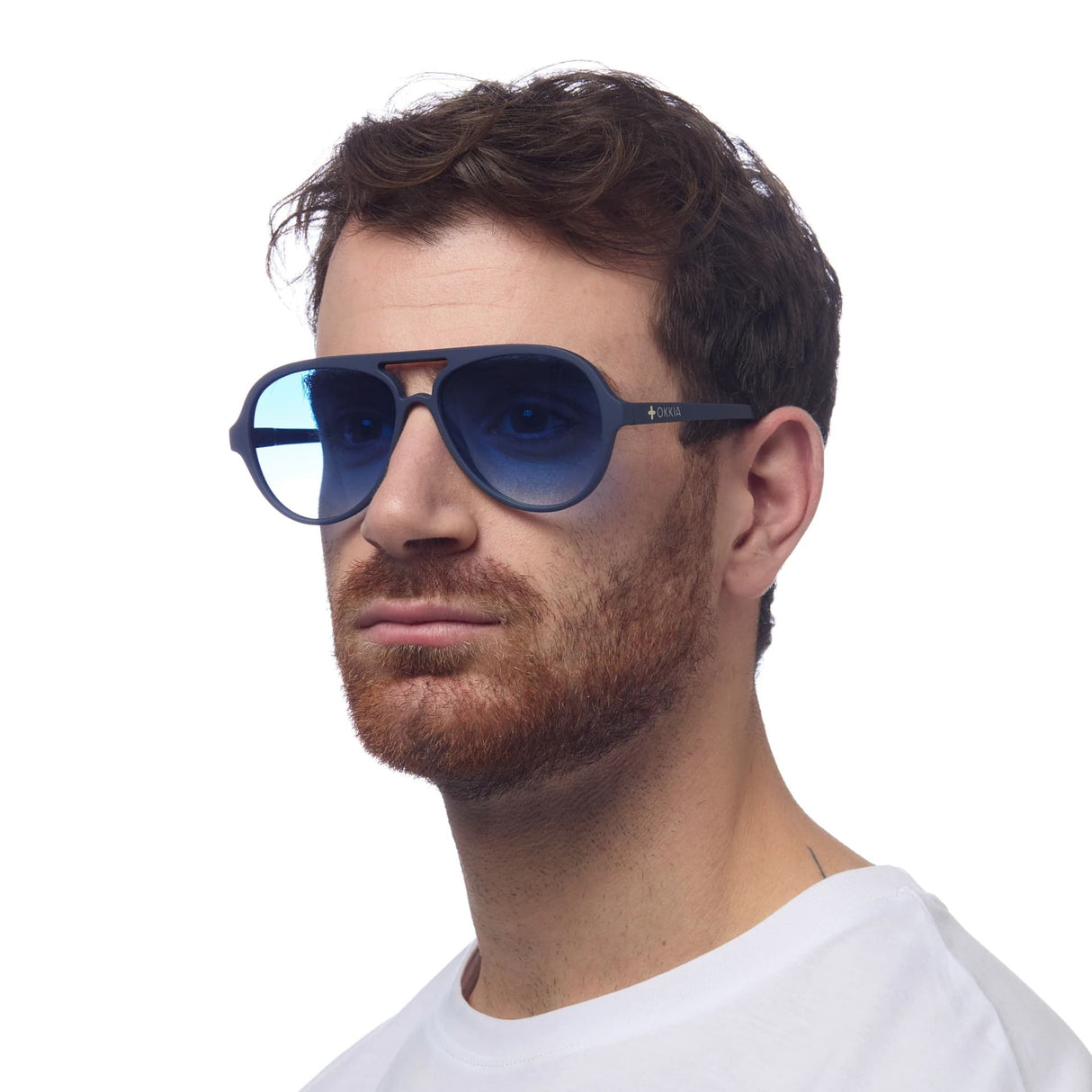 okkia okkia occhiale da sole premontato a forma di goccia mod alessio midnight ean 8055773198081