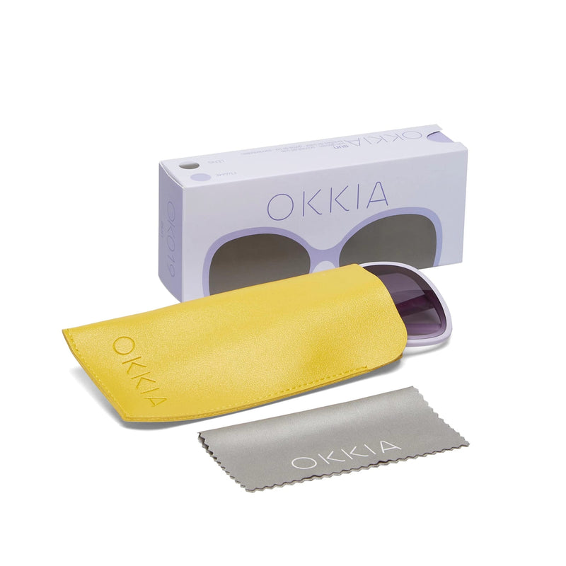 okkia okkia occhiale da sole premontato butterfly mod anna liliac breez ean 8055773198043