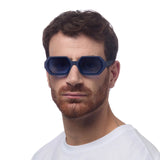 okkia okkia occhiale da sole premontato esagonale mod andrea midnight ean 8056211371578