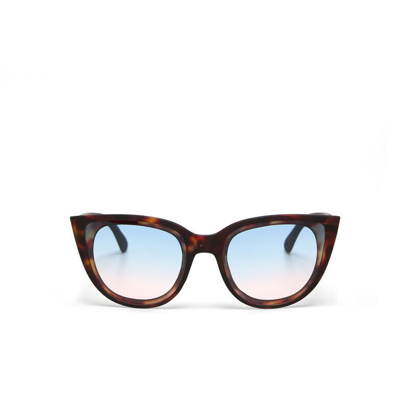 okkia okkia occhiale da sole premontato gatto lite mod silvia soft touch havana lenti blue pink ean 8056211375361