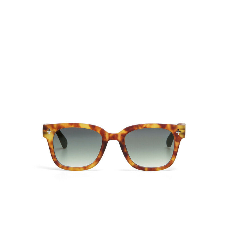 okkia okkia occhiale da sole premontato mod giovanni translucid sahara havana soft touch con lenti verde ean 8056211375316
