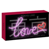 wd lifestyle wd lifestyle insegna neon con cornice in plexiglass 23 x 13 cm decoro love ean 8053300576401