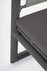 bizzotto bizzotto daybed konnor antracite struttura alluminio 213 x 149 x 196 cm tessuto idrorepellente ean 8051836690134