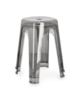 bizzotto bizzotto sgabello sonny h 465 cm grigio trasparente ean 8051836671751