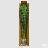 edg enzo de gasperi edg enzo de gasperi palma areca vogue con vaso pianta artificiale h 250 cm verde ean 8059824607386