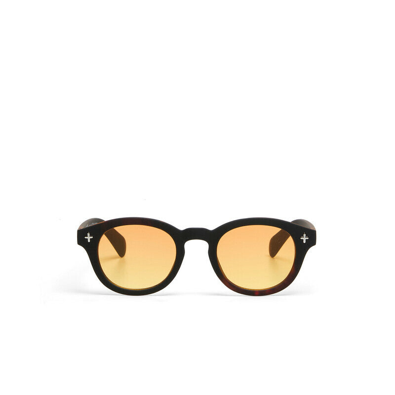 okkia okkia occhiale da sole premontato mod milano soft touch black havana lenti yellow ean 8056211375675