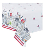 preziosa home preziosa home tovaglia loneta 140 x 240 cm stampata limoni e farfalle ass cotone 1 pz ean 8050264144530