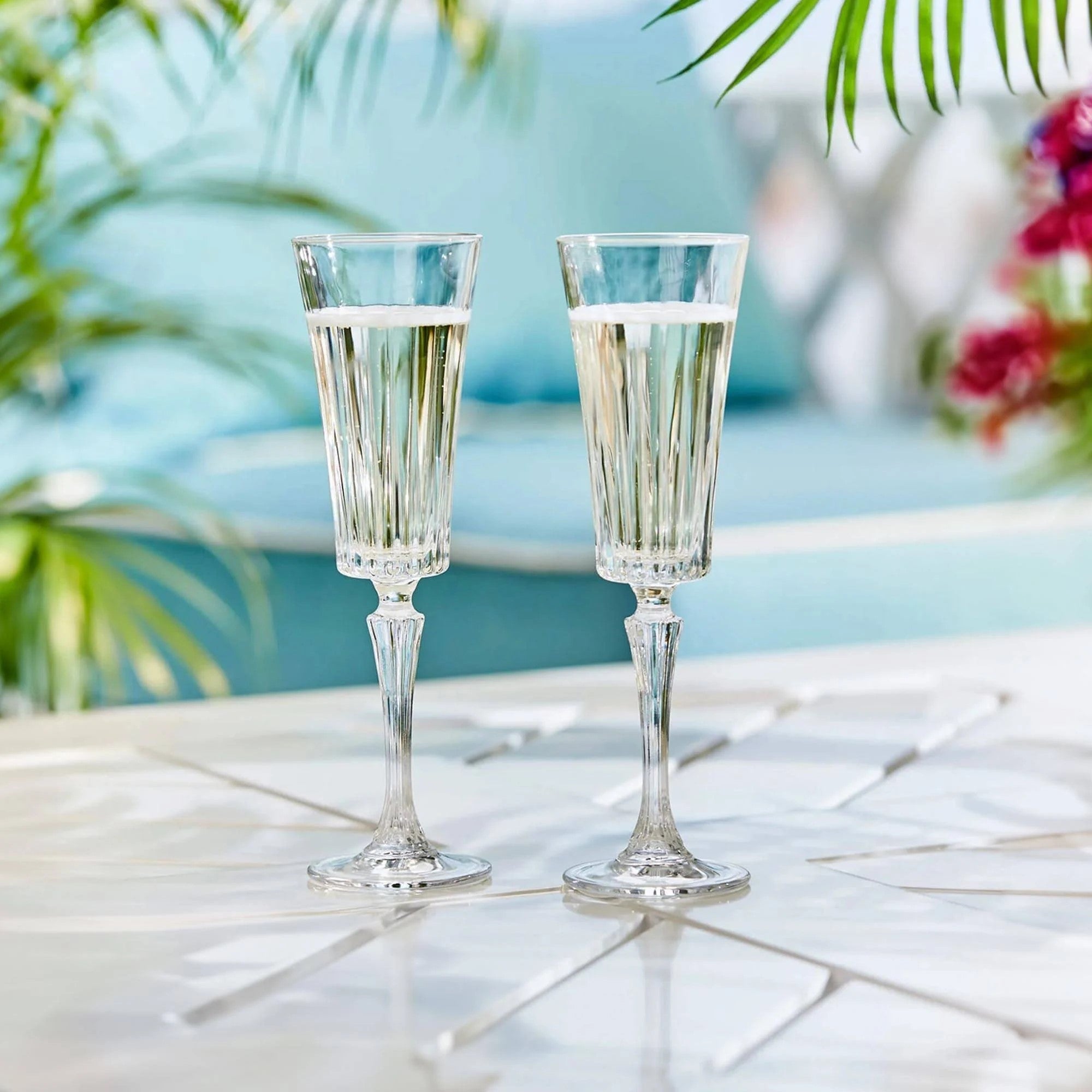 RCR Cristalleria Italiana Timeless Flute Goblet 21 Cl 6 Pcs – L
