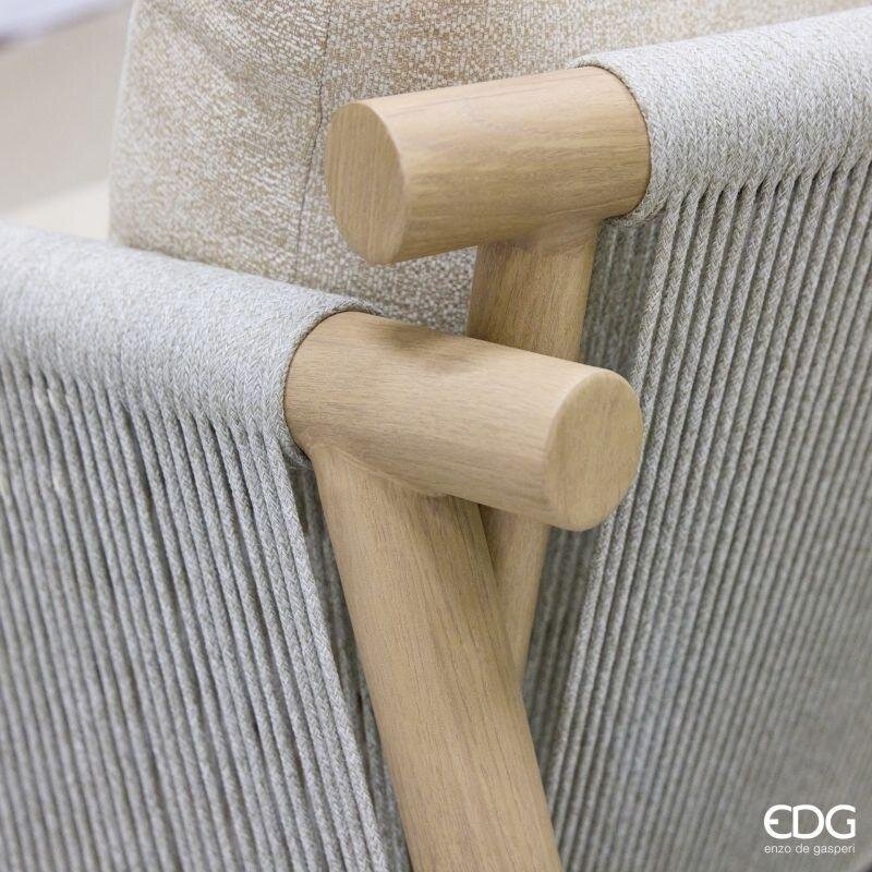 edg enzo de gasperi edg enzo de gasperi set giardino relax corde 5 pezzi divano 2 poltrone e 2 tavolini da esterno ean 8059824635624