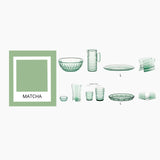 guzzini guzzini bicchiere basso decoro 3 vanity bio based d 85 cm 360 cc verde ean 8008392396390