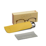okkia okkia occhiale da lettura mod bologna premontato soft touch classic havana diottrie 2 00 ean 8056211374128