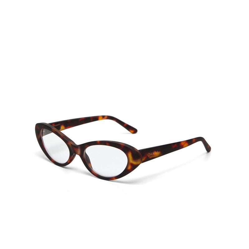 okkia okkia occhiale da lettura mod lina cat eye classic havana diottrie 1 00 ean 8055773199958