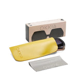 okkia okkia occhiale da sole premontato esagonale mod emma black pink ean 8055773198012