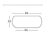 plust plust struttura boom caffe tavolino con vetro colore pietra