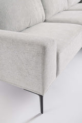 bizzotto bizzotto divano 3 posti washington con penisola grigio chiaro ean 8051836606296