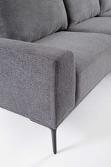 bizzotto bizzotto divano 3 posti washington con penisola grigio scuro ean 8051836606715