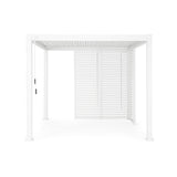 bizzotto bizzotto frangisole laterale per pergola ocean h 238 cm l 93 cm bianco ean 8051836466920