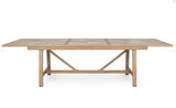 bizzotto bizzotto tavolo allungabile rettangolare kalimera 212 285 x 106 cm con mattonelle colore desert ean 8051836788886