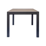 moia greenwood moia greenwood tavolo arenzano allungabile 211 276 x 100 cm in alluminio antracite con piano effetto legno design moderno ean 8013054838026