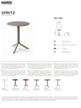 nardi nardi tavolo spritz corda rotondo ean 8010352058248